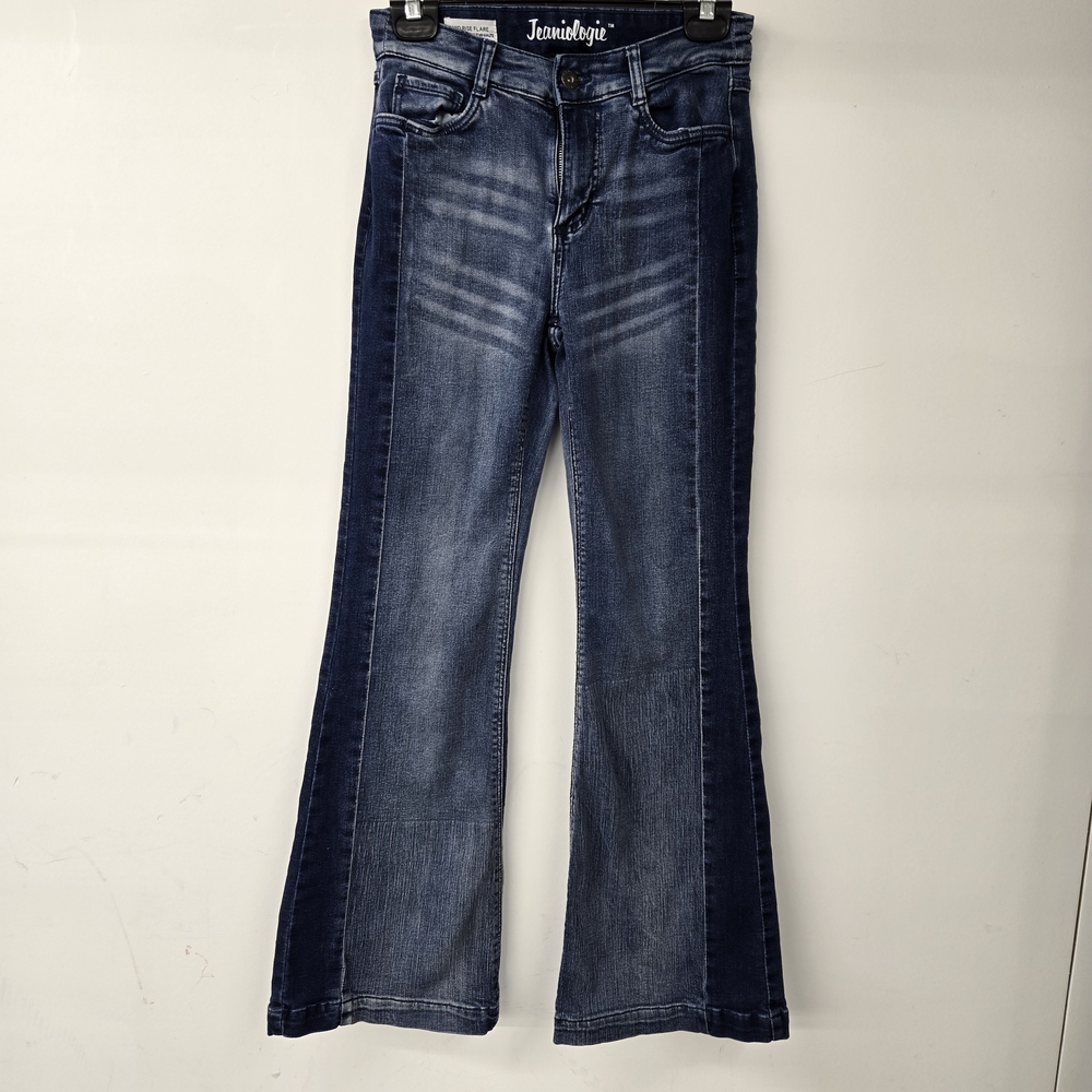 Jeaniologic Mid Rise Flare Jeans Cotton Size 2